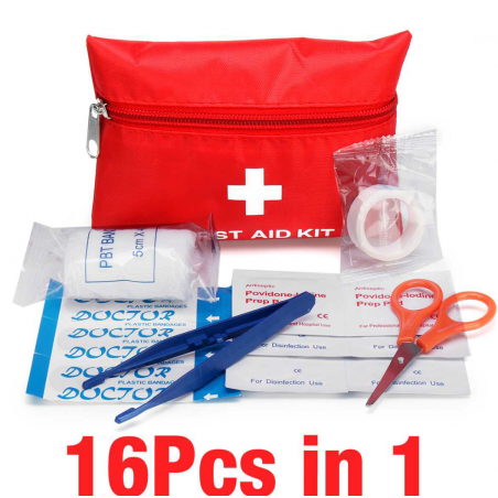 First Aid Kit 16 piece