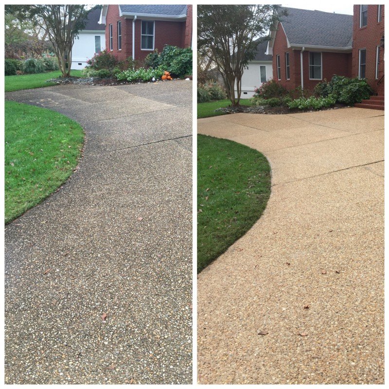 Wash Decks, Pathways, Driveways